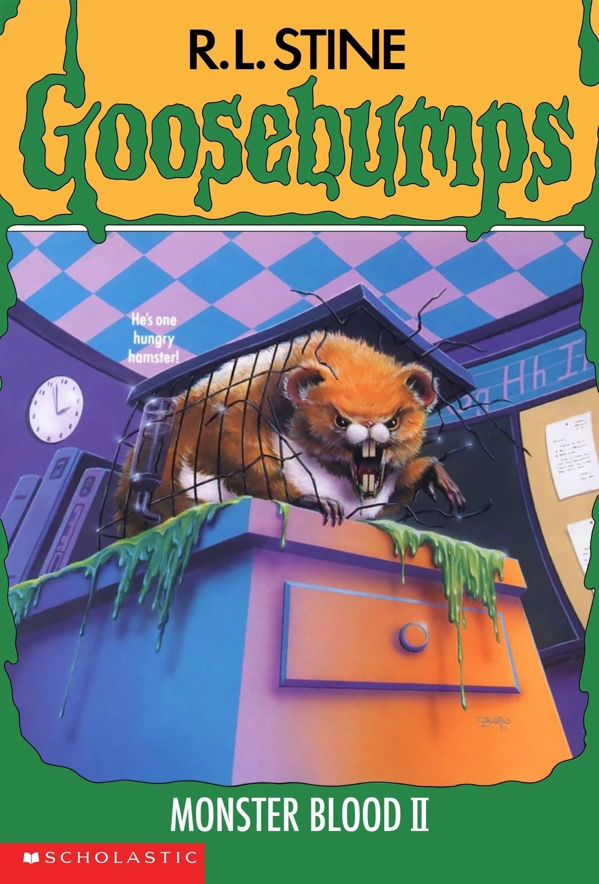 Monster Blood II (Goosebumps #18) R.L. Stine - Vintage Paperback - Asylum Books