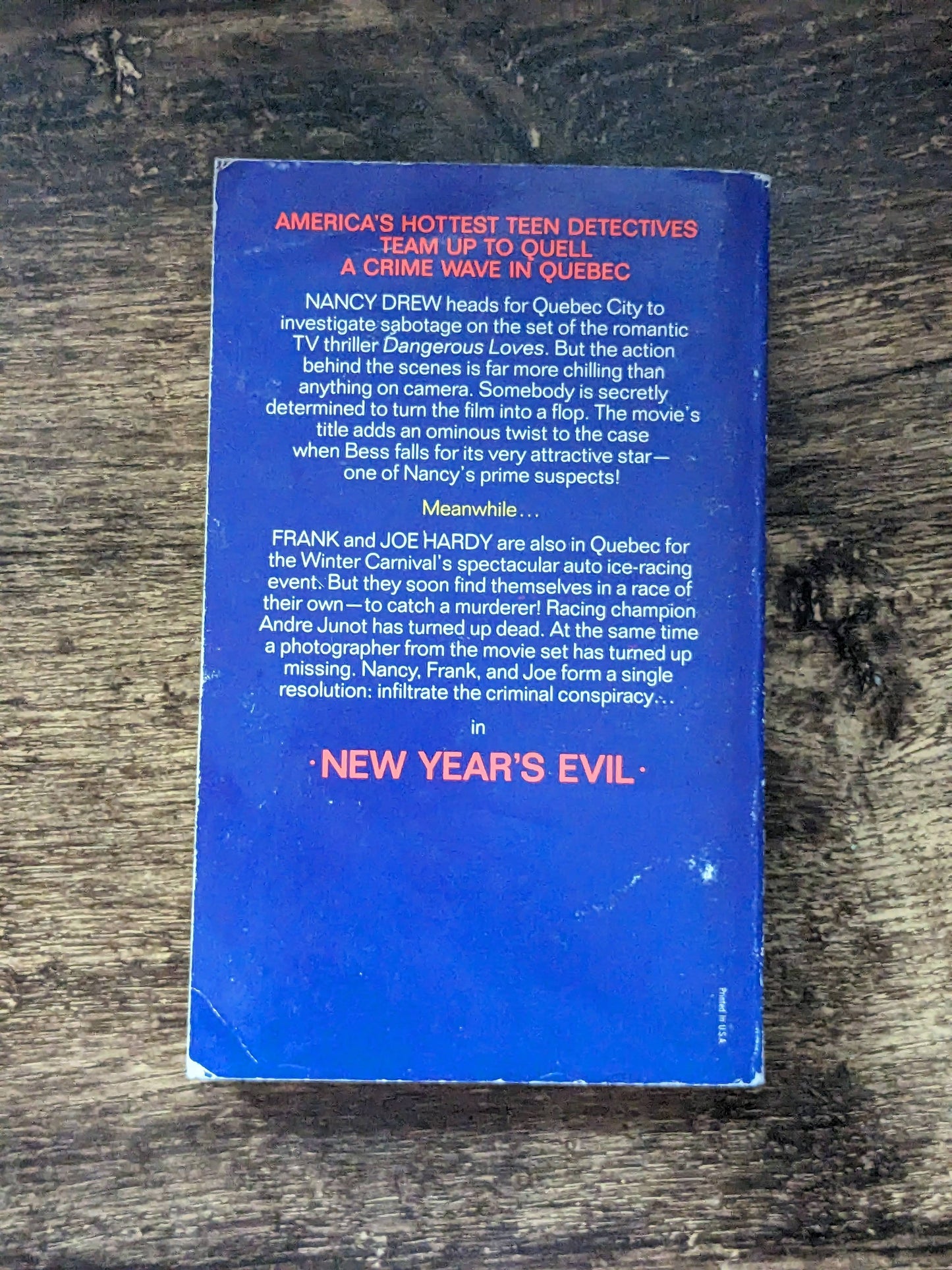 New Year's Evil (Nancy Drew & Hardy Boys Super Mystery) by Carolyne Keene - Asylum Books