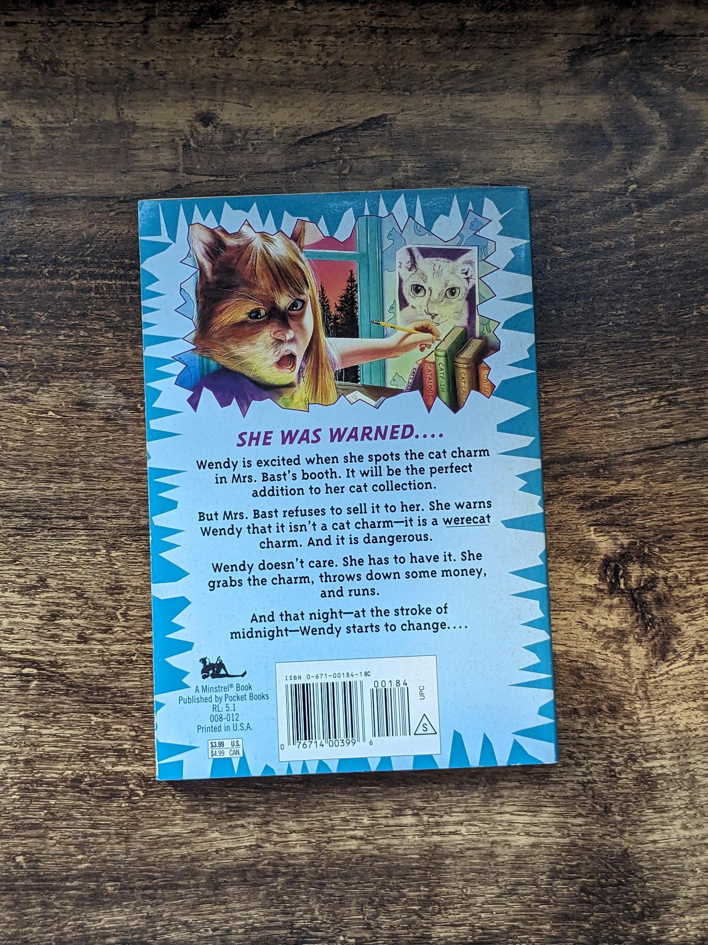 Night of the Werecat (Ghosts of Fear Street #12) R.L. Stine - Asylum Books