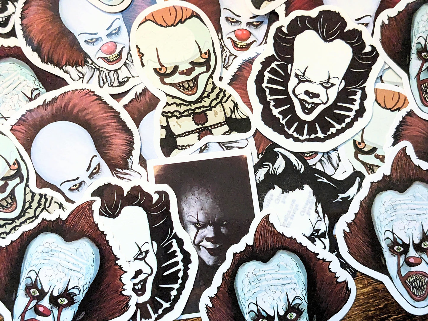 PENNYWISE the Clown Sticker Set (Stephen King's It) - Asylum Books