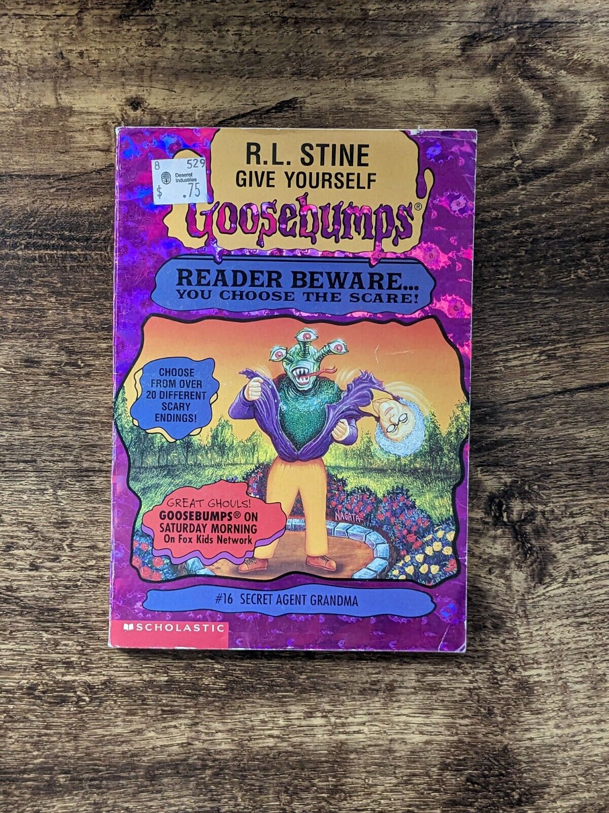 Secret Agent Grandma (Give Yourself Goosebumps) by Stine, R.L. 1997 - Asylum Books