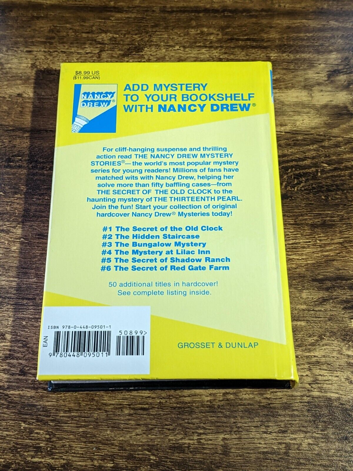 Secret of the Old Clock, The (Nancy Drew Mysteries #1) - Hardcover by Carolyn Keene - Asylum Books