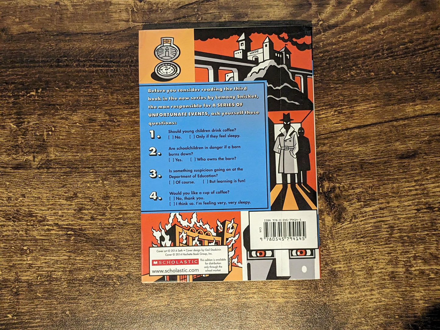 Shouldn't You Be in School? (All the Wrong Questions #3) Lemony Snicket - Asylum Books