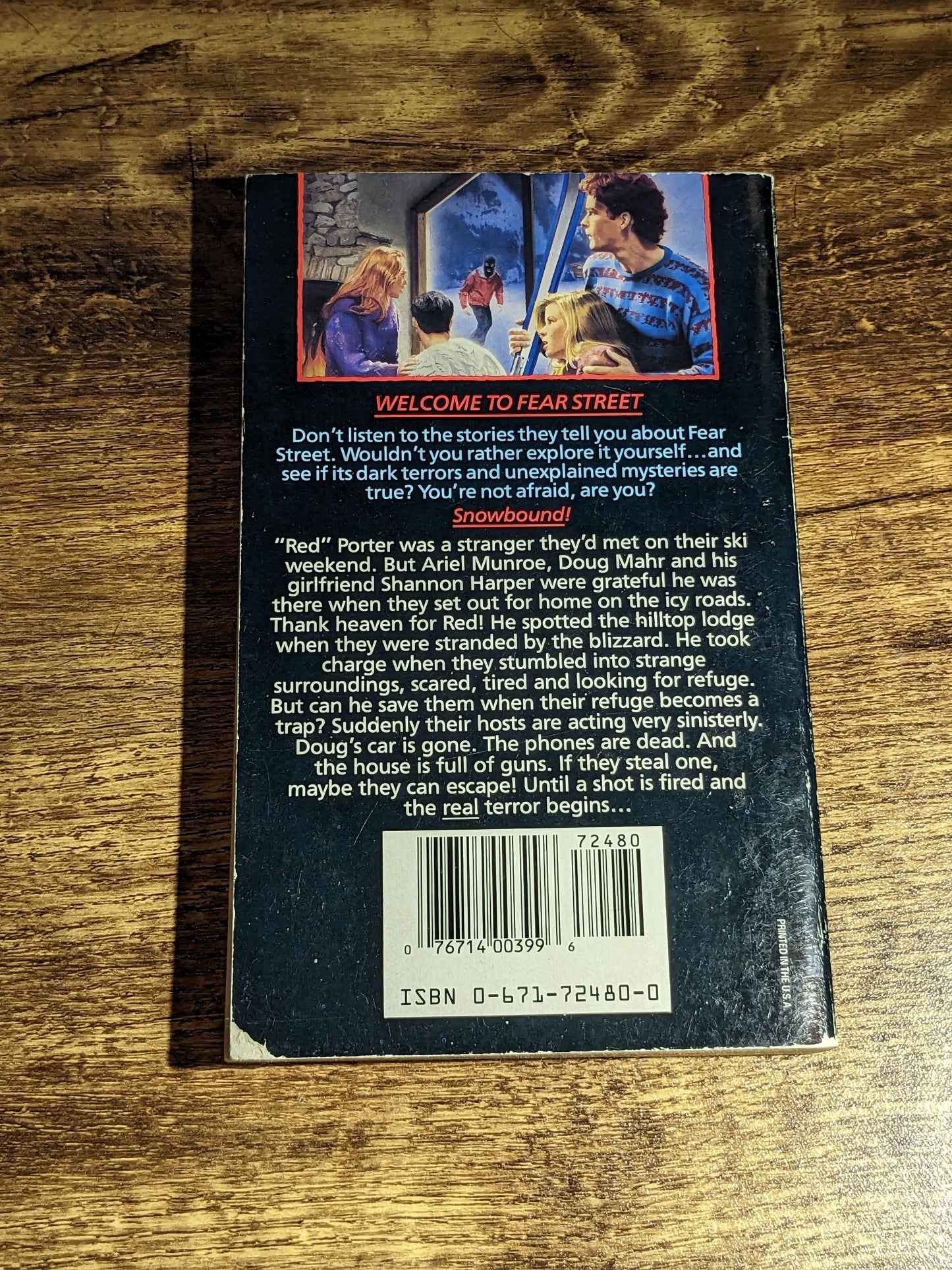 SKI WEEKEND (Fear Street) by R.L. Stine - Asylum Books