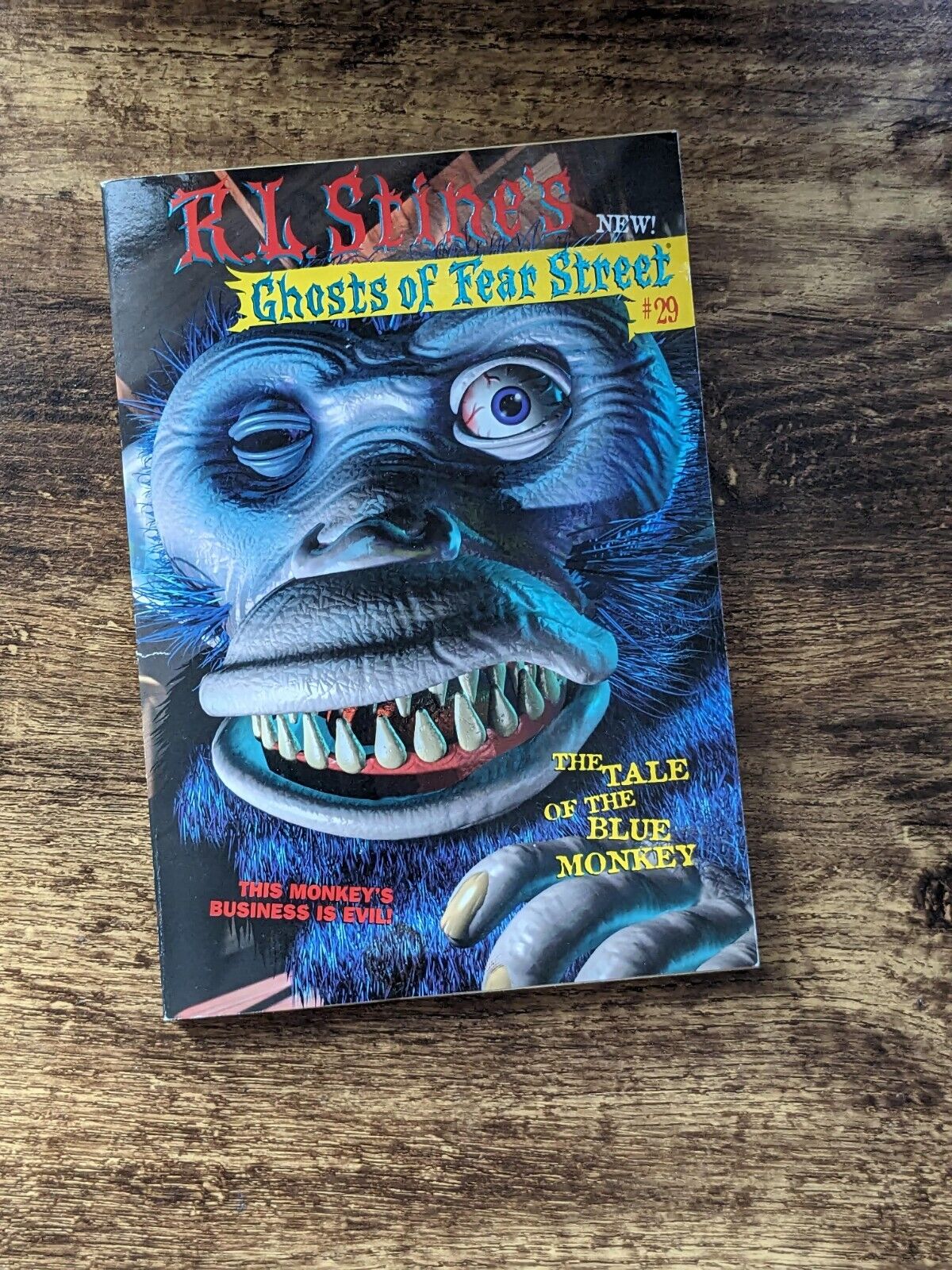 Tale of the Blue Monkey (Ghosts of Fear Street #29) Paperback by R.L. Stine - Asylum Books