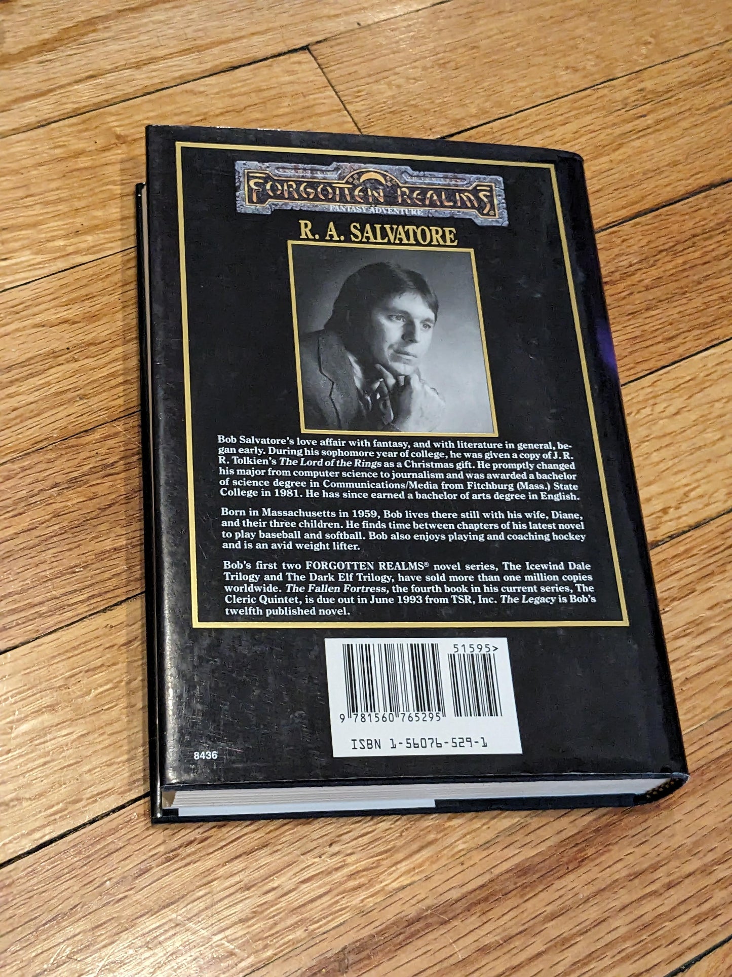 THE LEGACY Vintage Hardcover - R A Salvatore's Forgotten Realms Series, First Edition in Great Condition, Rare Fantasy Retro Series - Asylum Books