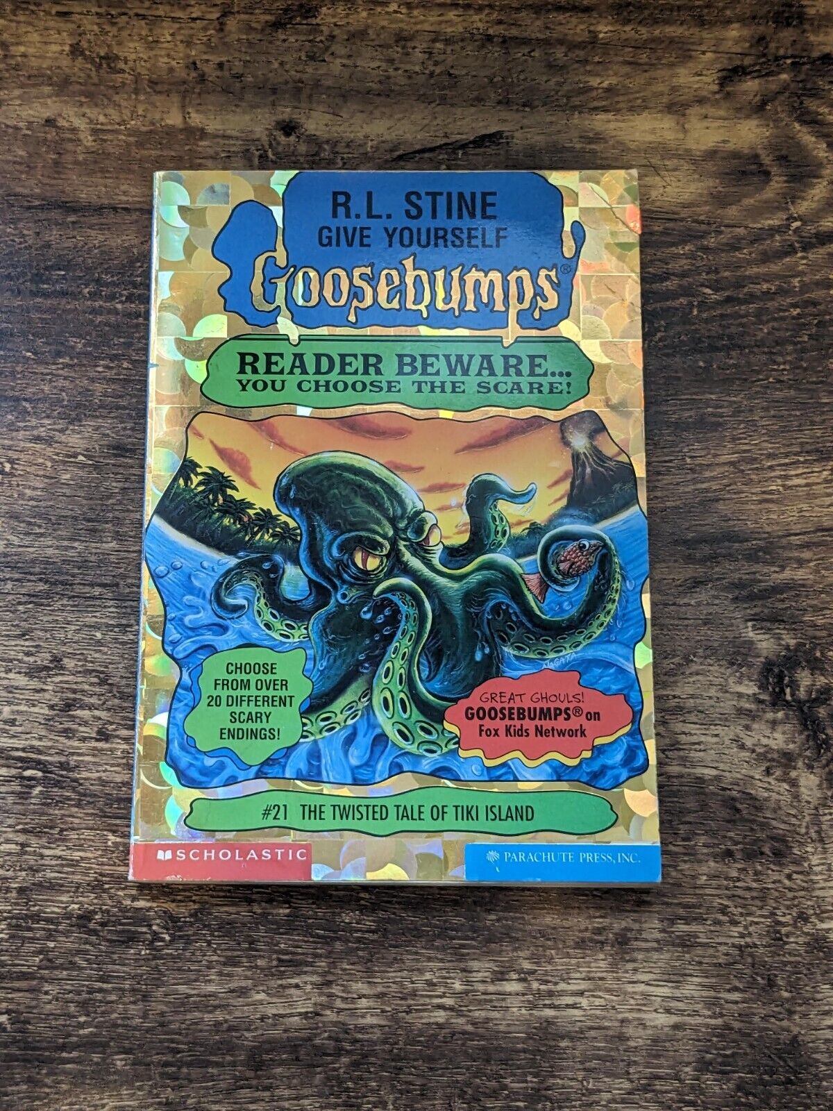 Twisted Tale Tiki Island RL Stine (GIVE YOURSELF GOOSEBUMPS #21) - Asylum Books