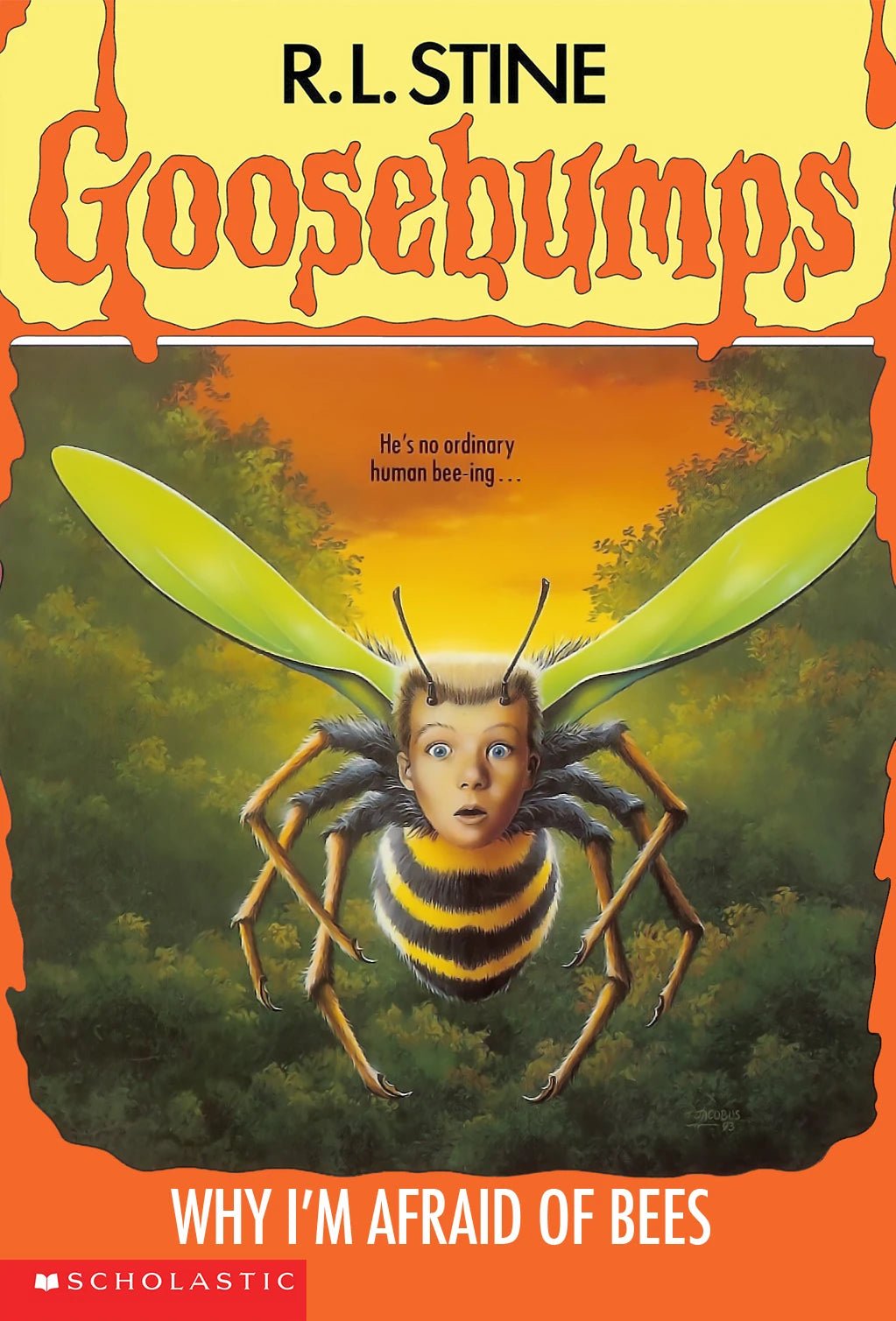 Why I'm Afraid of Bees (Goosebumps #17) R.L. Stine Vintage Paperback - Asylum Books