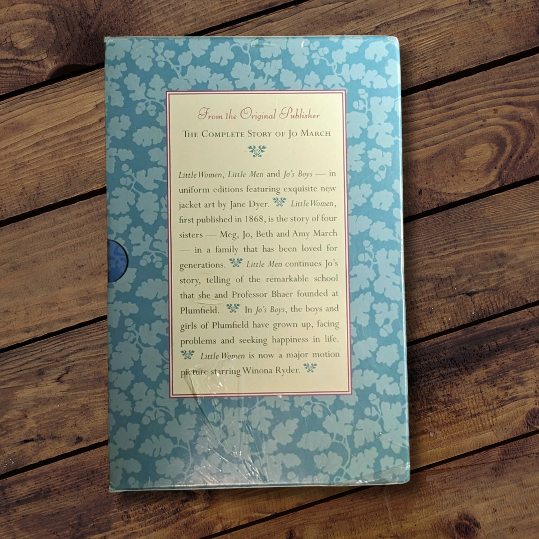 Little Women Collection (Boxed Set) Little Women, Little Men, Jo's Boys by Louisa May Alcott