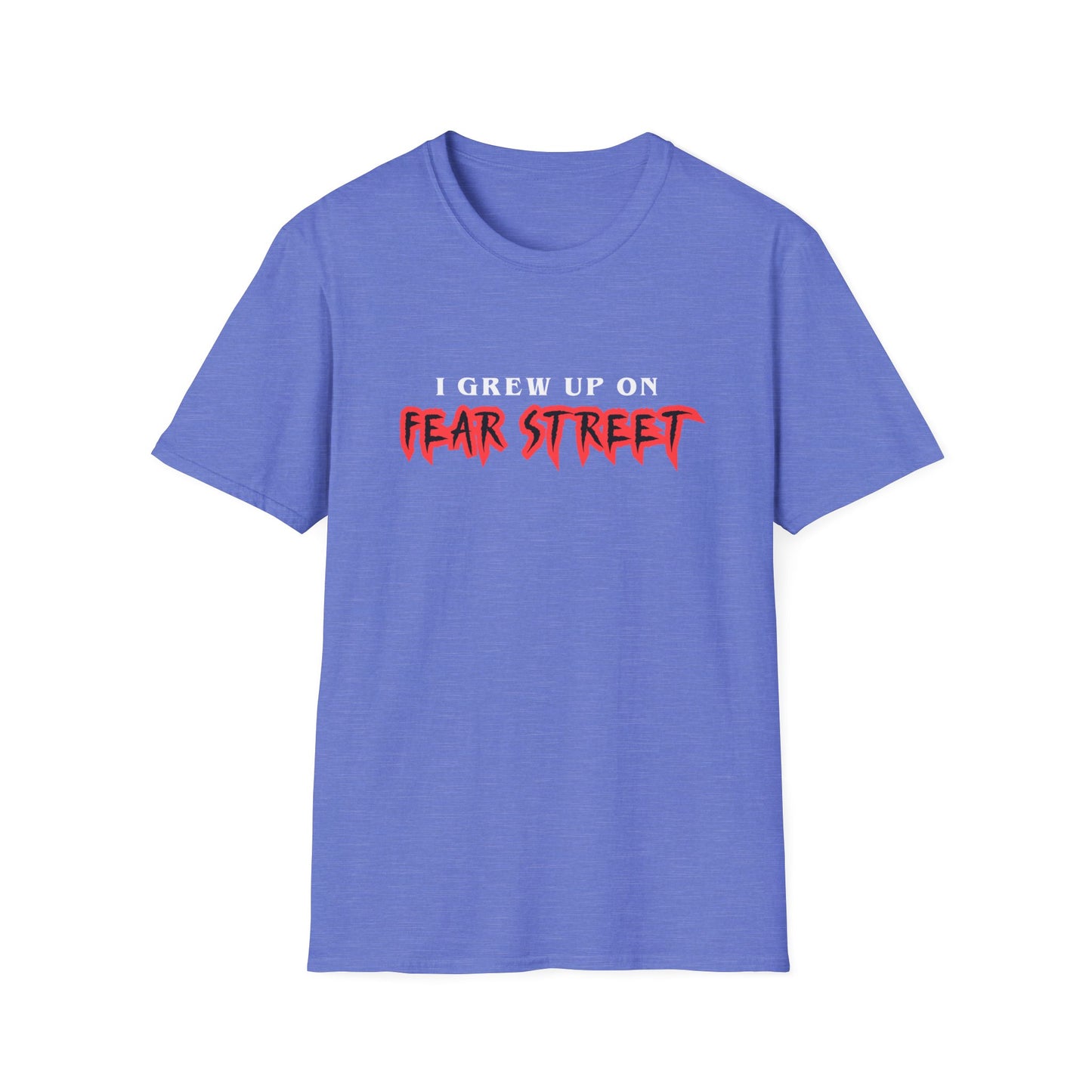 I Grew Up on Fear Street T-Shirt (Vintage Style Unisex Shirt)