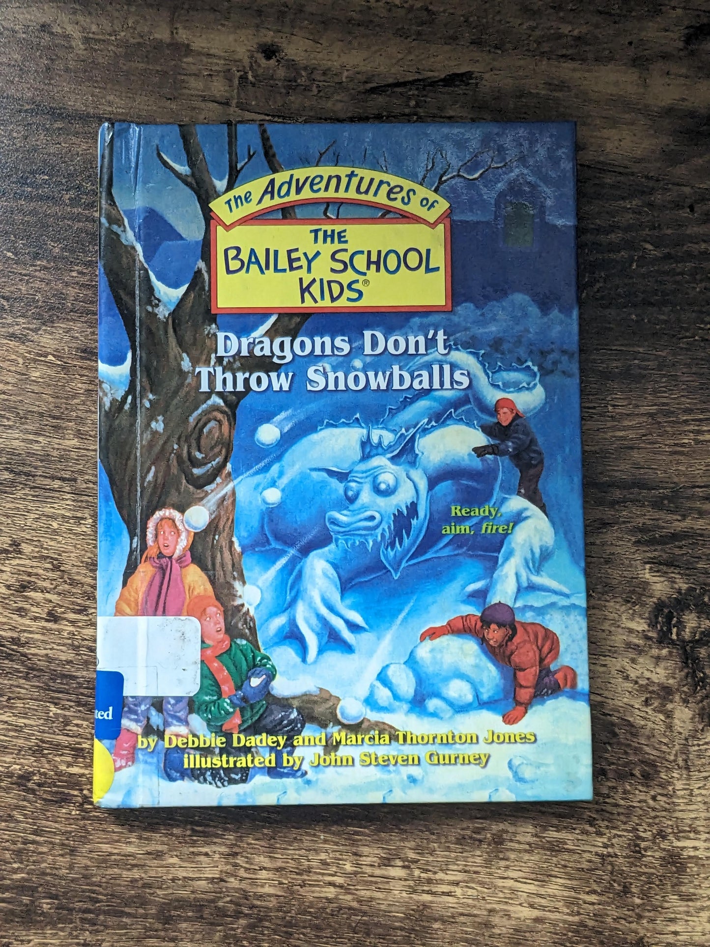 Dragons Don't Throw Snowballs (Adventures of the Bailey School Kids #51) - Vintage Hardcover