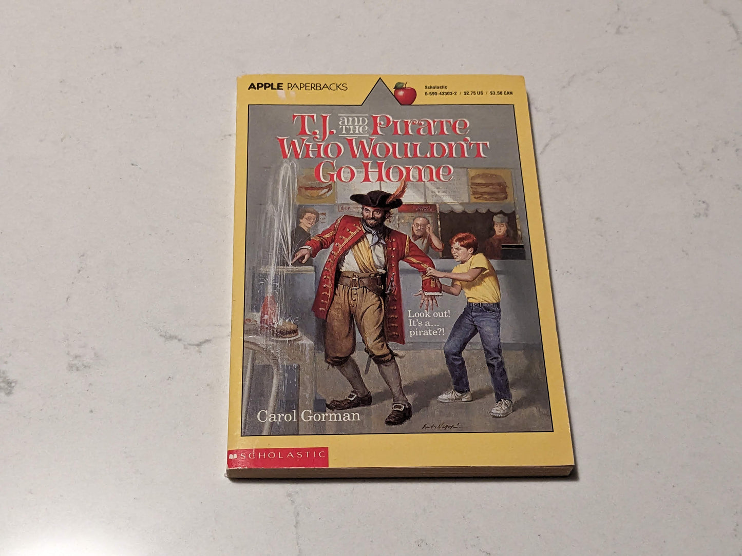 T.J. and the Pirate Who Wouldn't Go Home (Vintage Paperback) by Carol Gorman