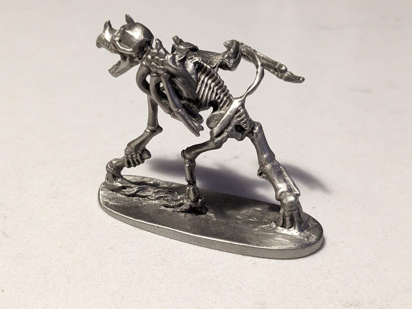 Zombie Balrog (Dungeons & Dragons Pewter Figurine) - Rare Vintage Miniature