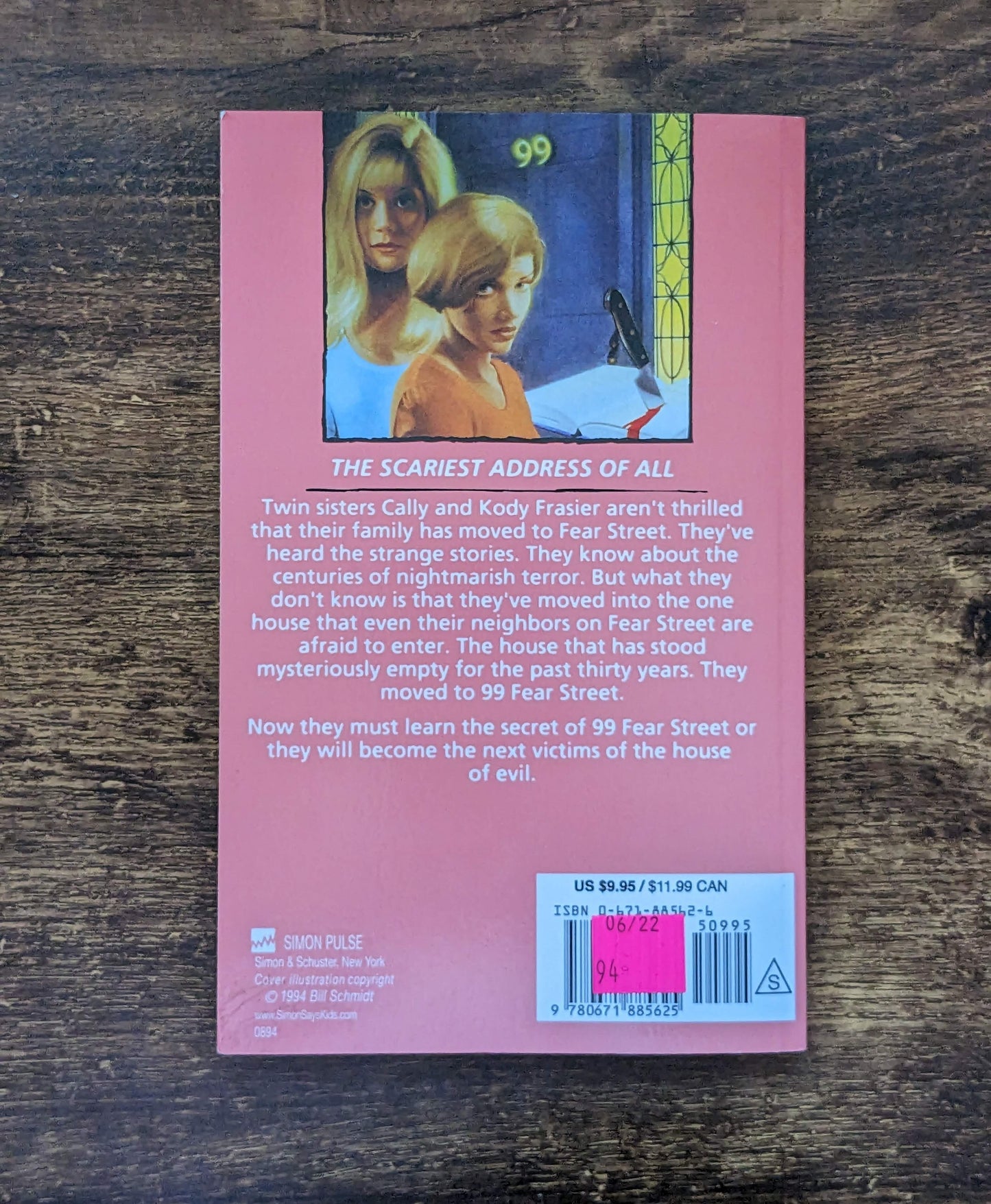 First Horror, The (99 Fear Street: The House of Evil #1) R.L. Stine - Vintage Paperback