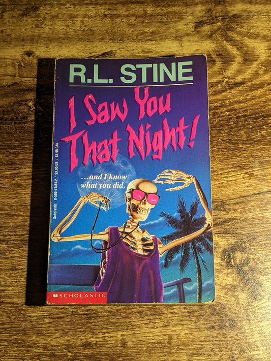 I Saw You That Night! (Vintage Paperback) by R.L. Stine