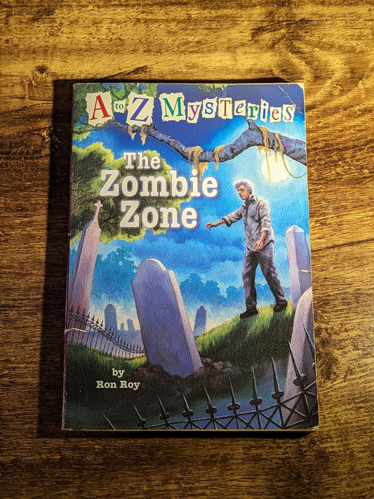 Zombie Zone, The (A to Z Mysteries) by Ron Roy - Vintage Paperback