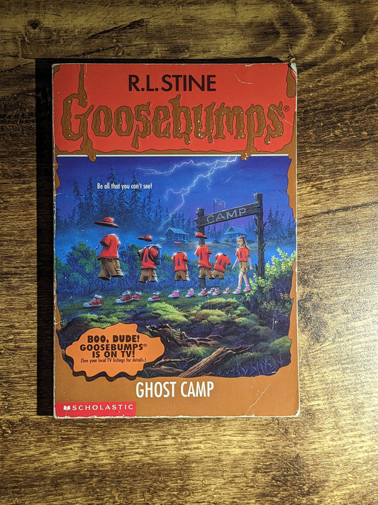 Ghost Camp (Goosebumps #45) by R.L. Stine - Vintage Paperback