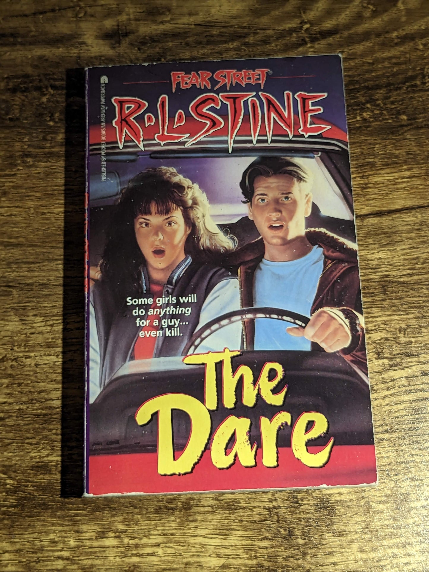 Dare, The (Fear Street #21) by R.L. Stine - Vintage Paperback