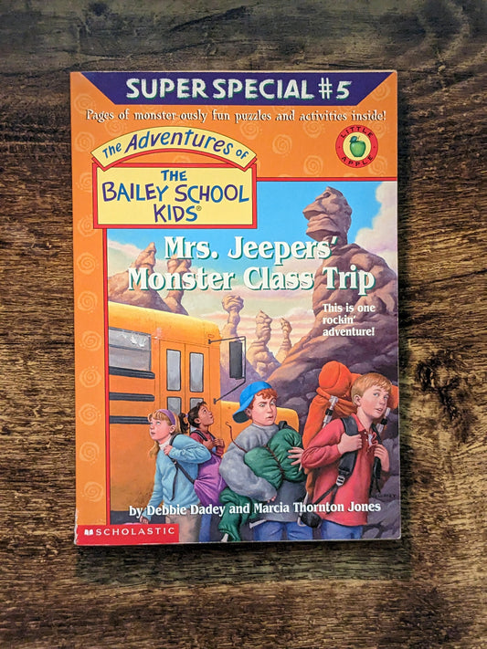 Mrs. Jeepers' Monster Class Trip (Adventures Of Bailey School Kids Super Special #5) - Hardcover