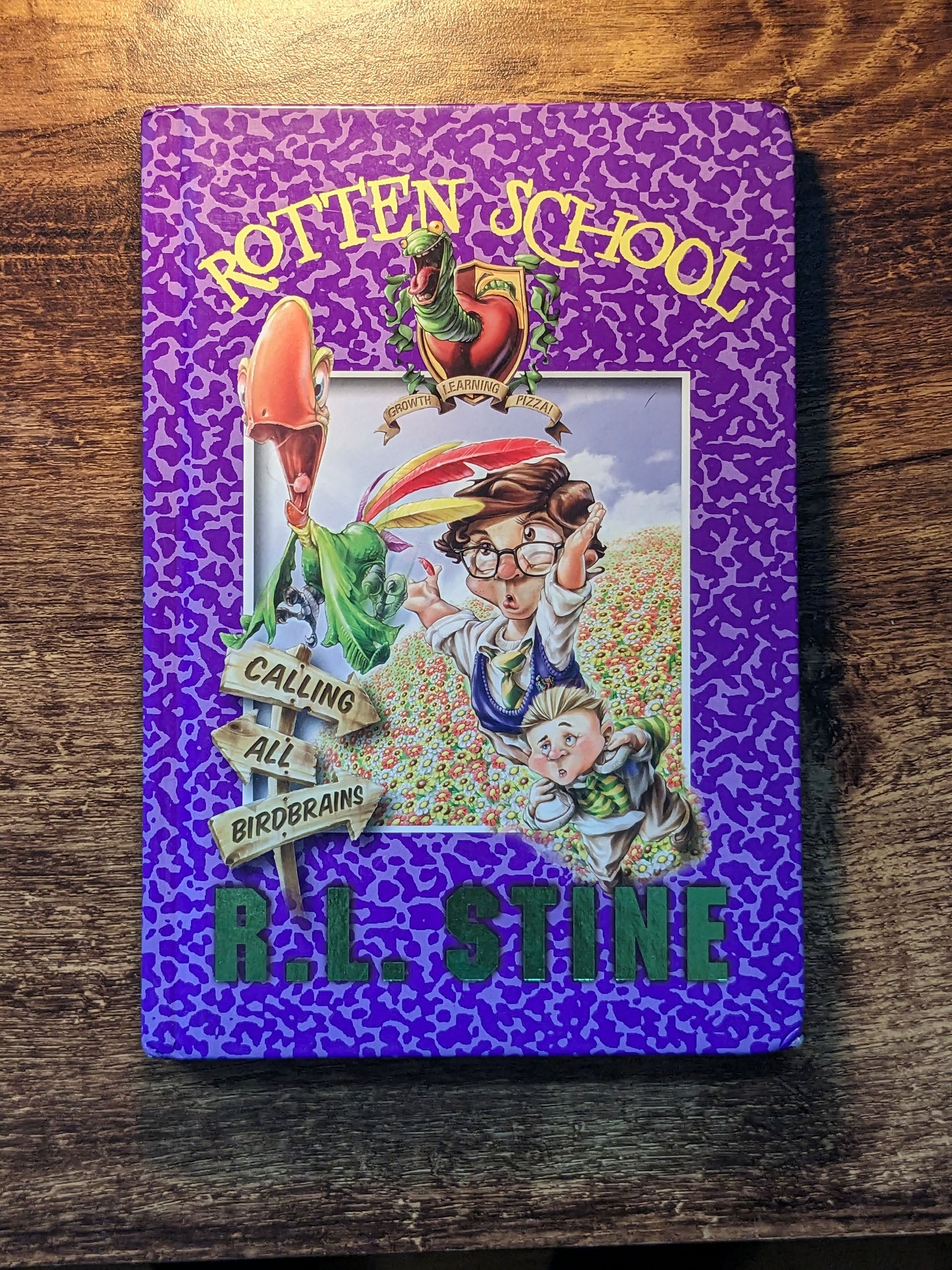 Calling All Birdbrains ((Rotten School #15) Hardcover by R.L. Stine