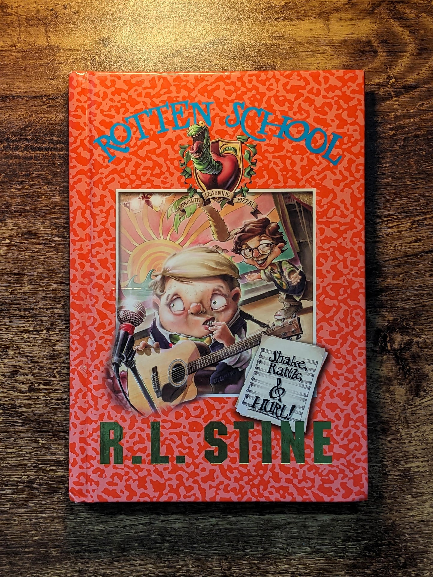 Shake, Rattle, and Hurl! (Rotten School #5) by R.L. Stine - Hardcover