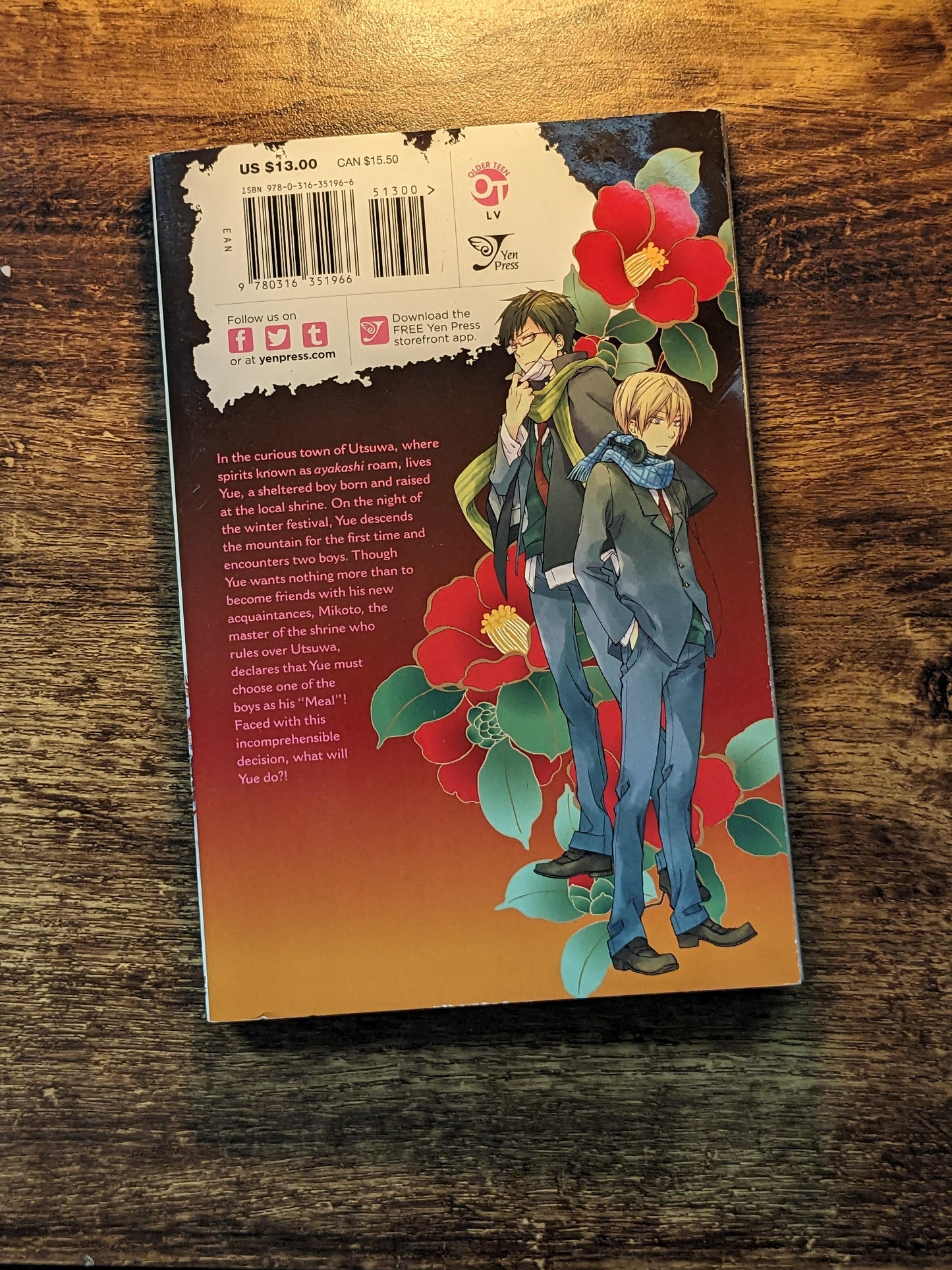 Of the Red, the Light, and the Ayakashi (Volume 01) Manga Paperback