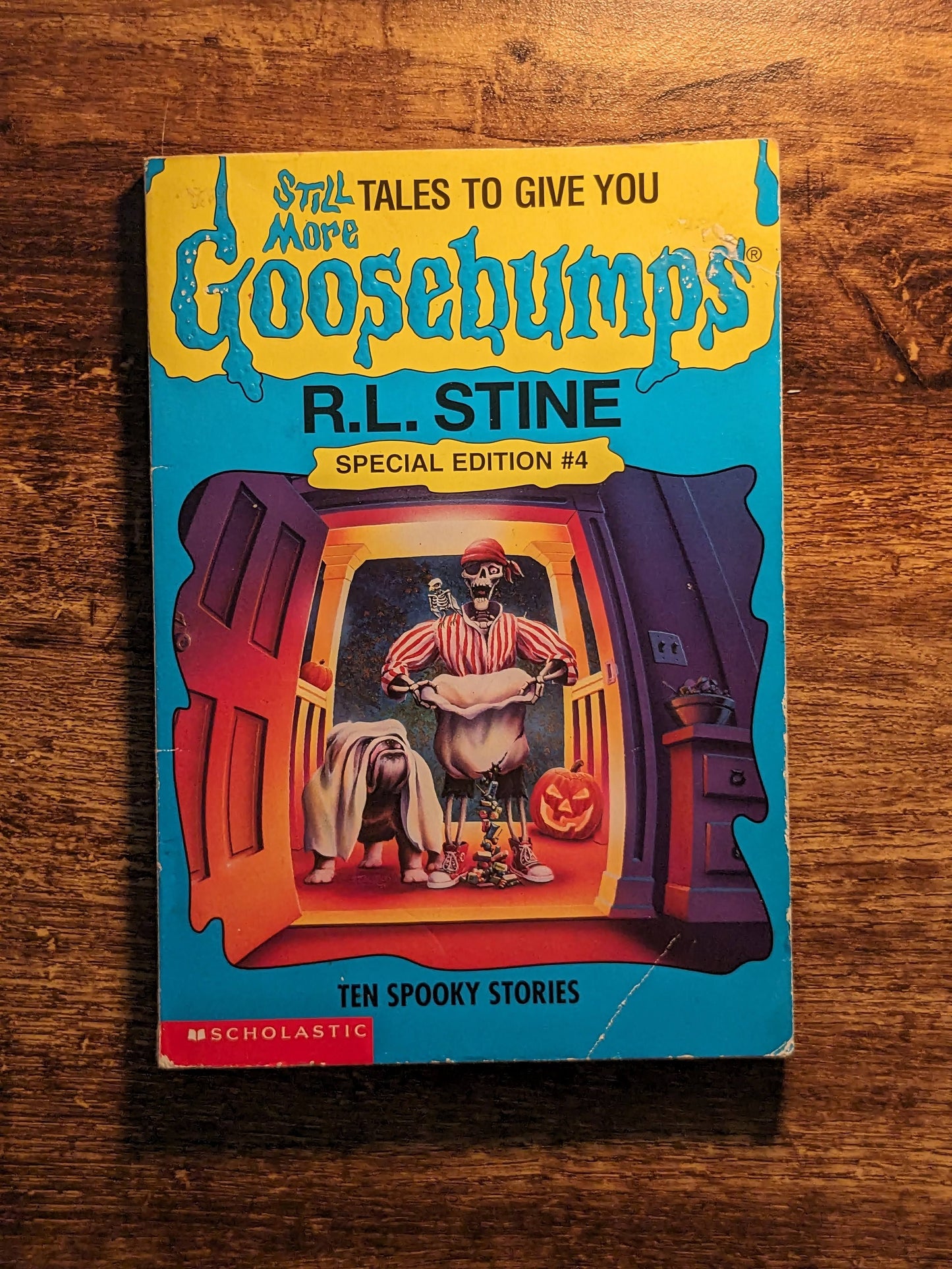 Still More... (Tales to Give You Goosebumps #4) by R.L. Stine - Vintage Paperback Anthology