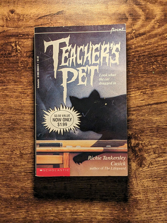 TEACHER'S PET (Vintage Paperback) by Richie Tankersley Cusick