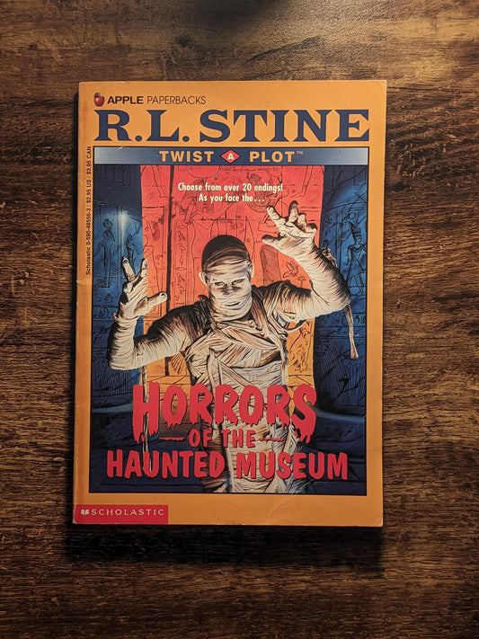 Horrors of the Haunted Museum (Twist-a-Plot) by R.L. Stine - Vintage