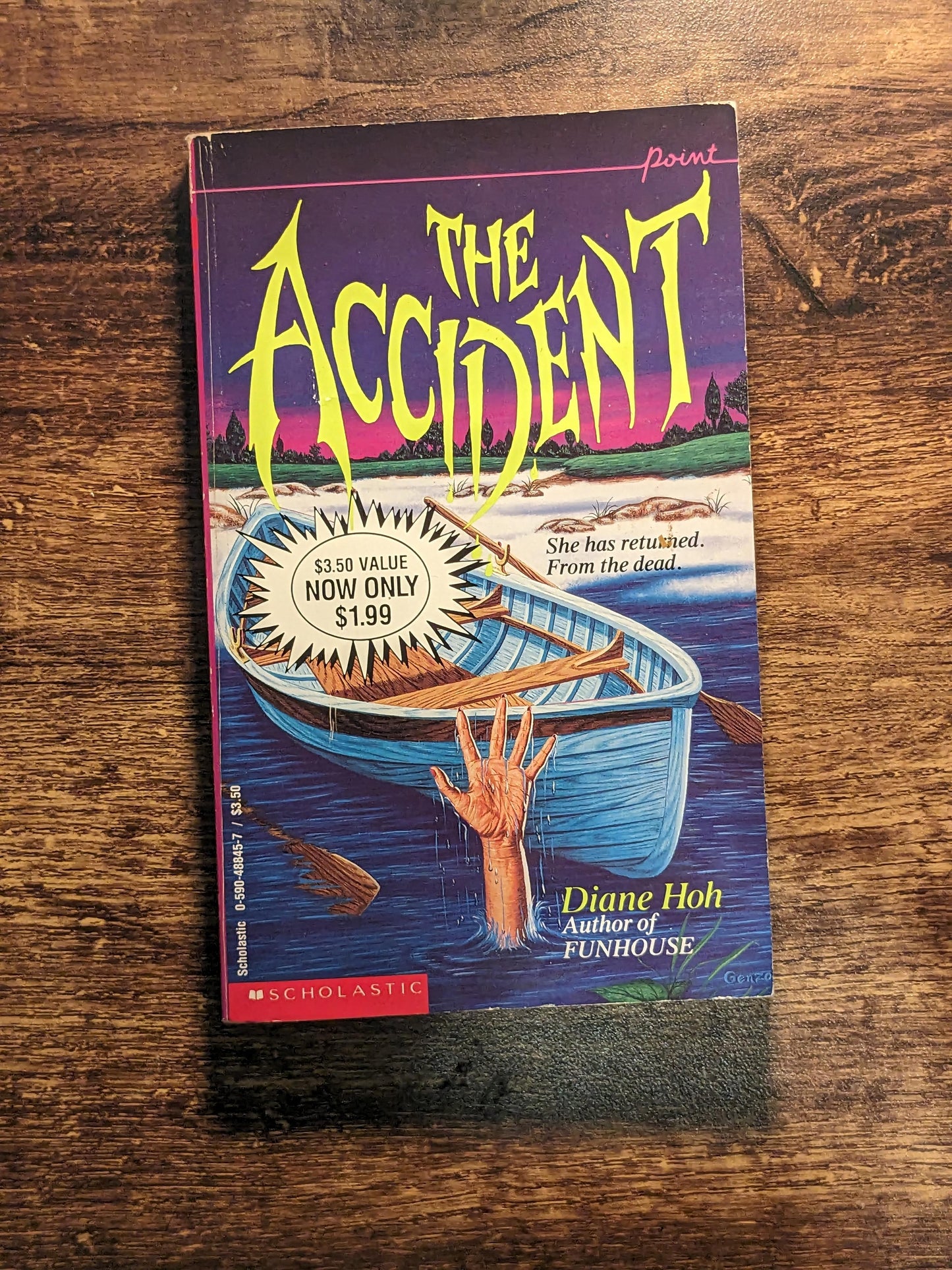 Accident, The (Point Horror) by Diane Hoh - Vintage Paperback