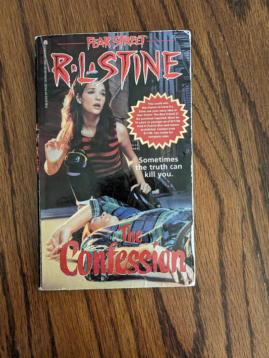 Confession, The (Fear Street #38) R.L. Stine - Vintage Paperback