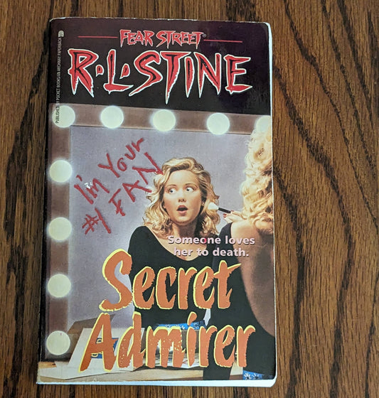 Secret Admirer (Fear Street #36) R.L. Stine - Vintage Paperback