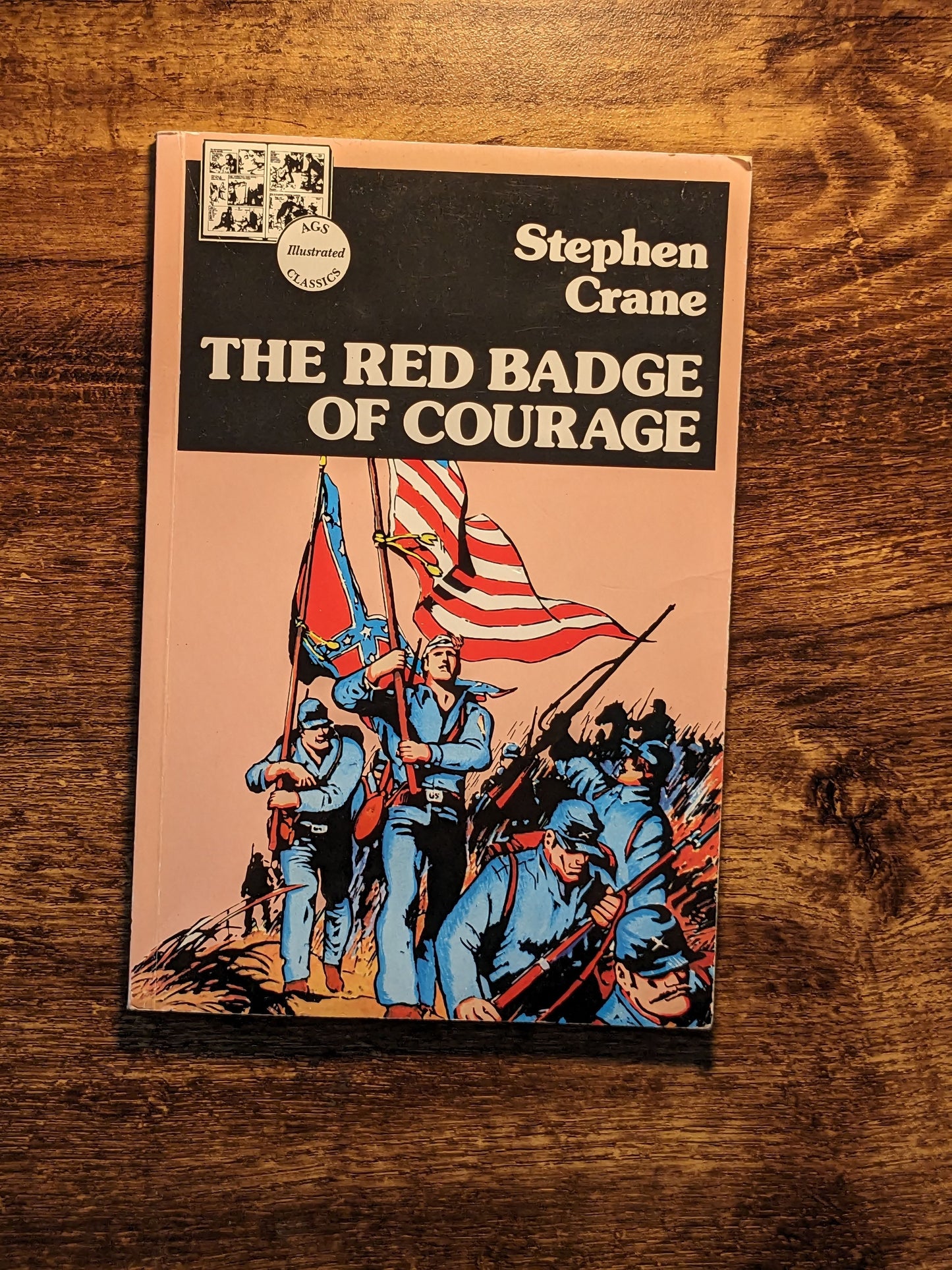 Red Badge of Courage (AGS Illustrated Classics) Vintage Graphic Novel - 1973 Paperback