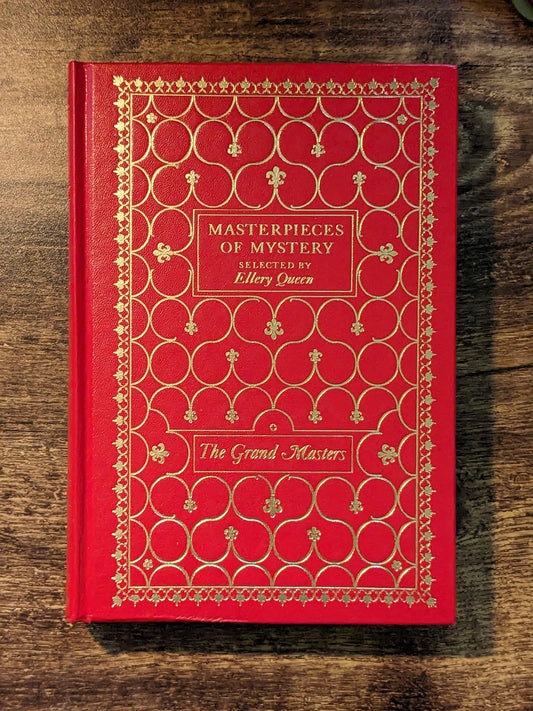 Grand-Masters, The (Masterpieces of Mystery) Selected by Ellery Queen - Vintage Red Leatherbound Edition