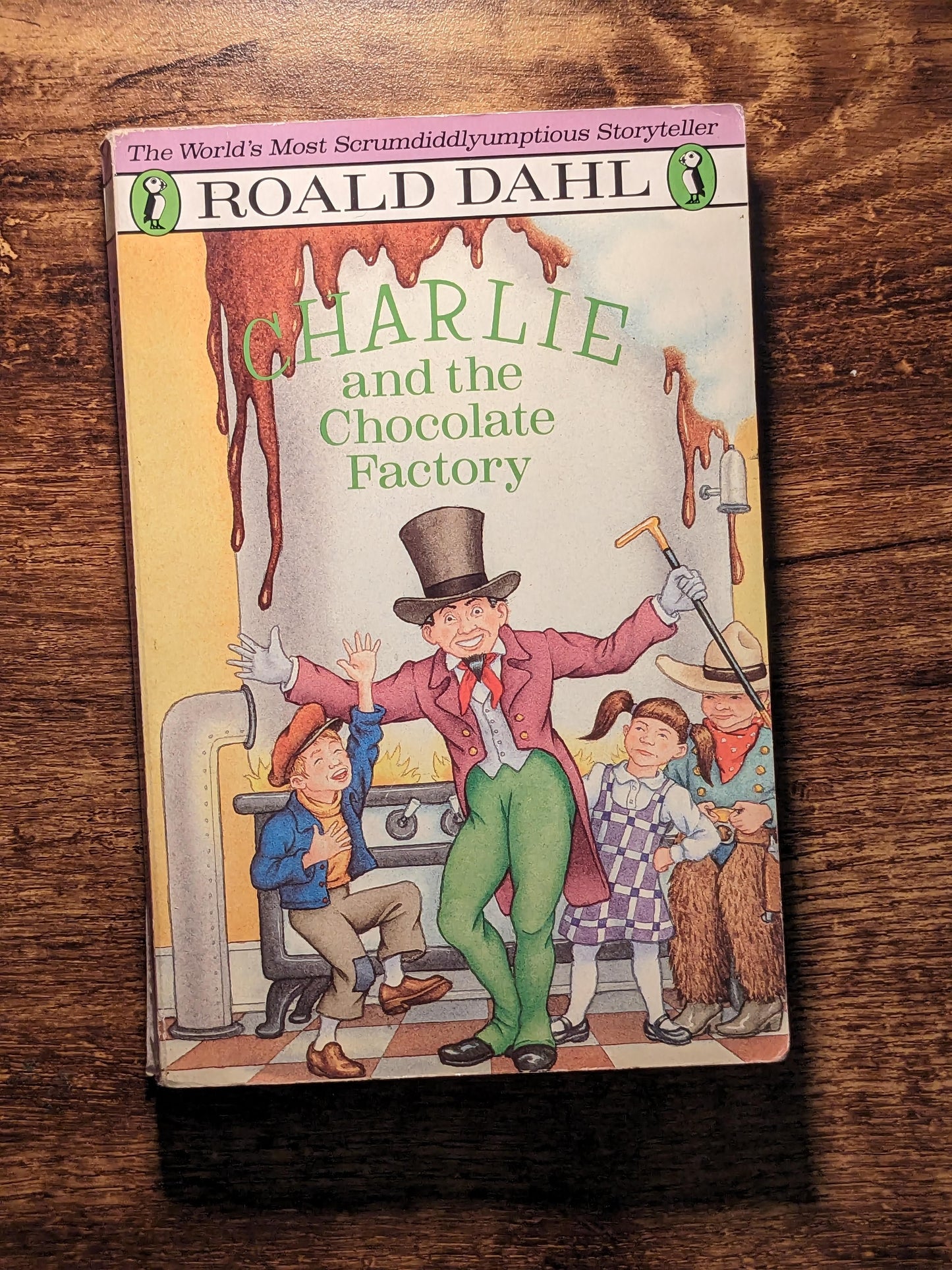 Charlie And The Chocolate Factory (Vintage 1988 Paperback) by Roald Dahl