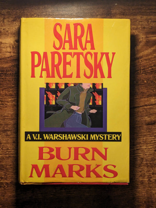 Burn Marks (A V.I. Warshawski Mystery) by Sara Paretsky - Vintage Hardcover