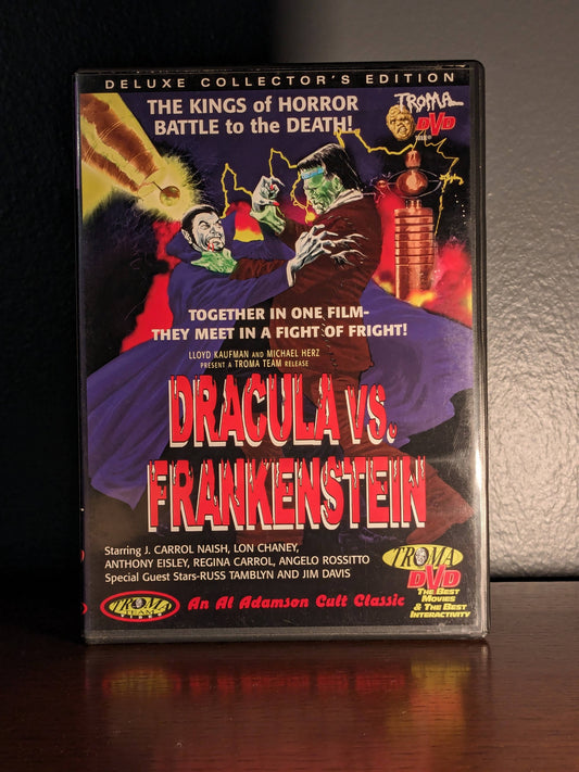 Dracula Vs. Frankenstein (DVD, 2001) Troma Cult Classic