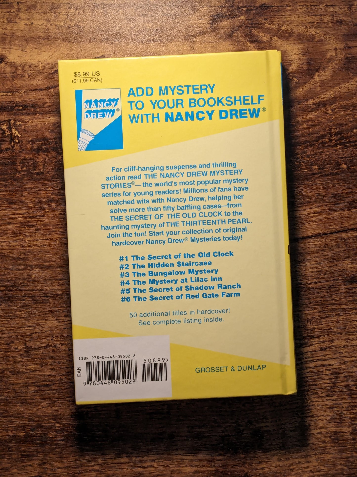 Hidden Staircase, The (Nancy Drew Mysteries #2) by Carolyn Keene - Vintage Hardcover