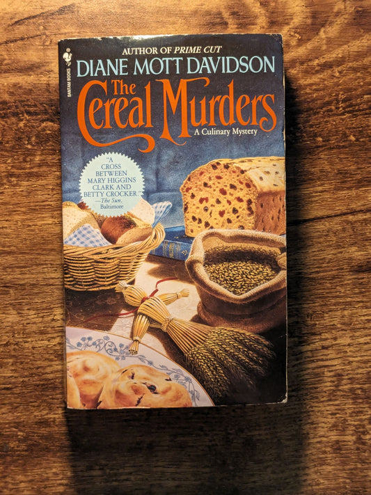 Cereal Murders, The (Goldy Bear Mysteries) by Diane Mott Davidson - Vintage Paperback