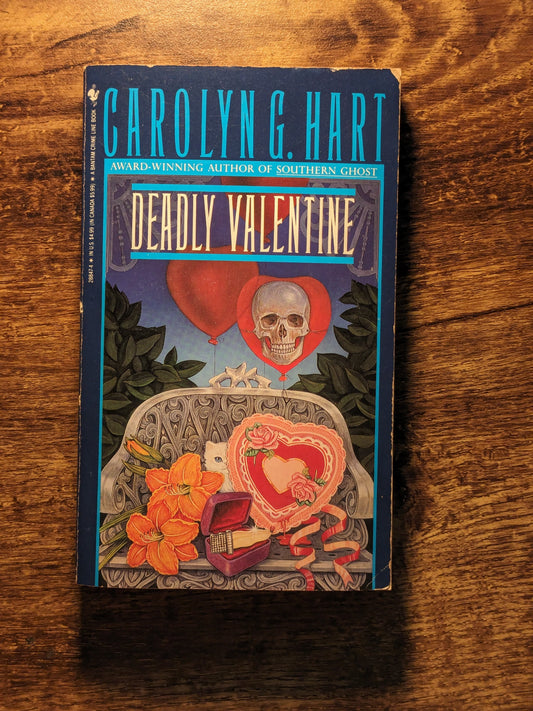 Deadly Valentine (Death on Demand #6) by Carolyn G Hart - Vintage Paperback