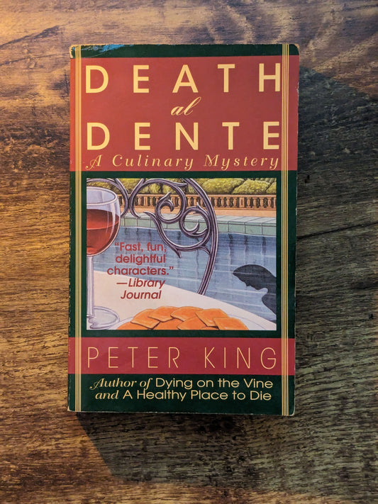 Death Al Dente (A Culinary Mystery) by Peter King - Paperback