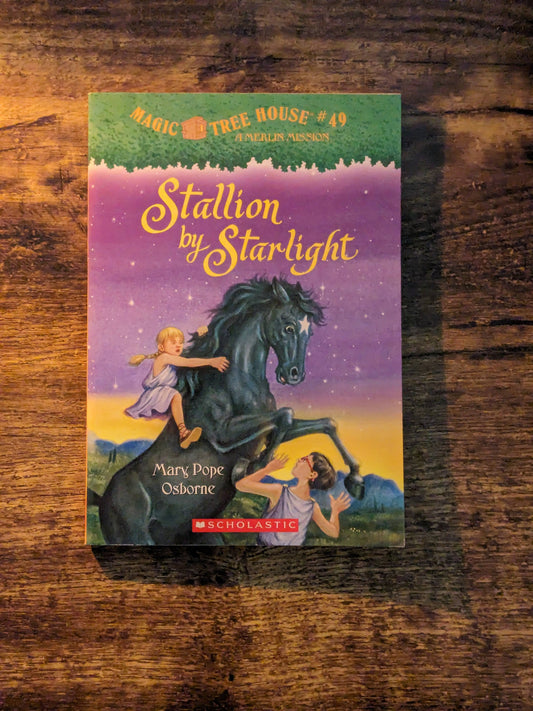 Stallion by Starlight (Magic Tree House #49) by Mary Pope Osborne - A Merlin Mission