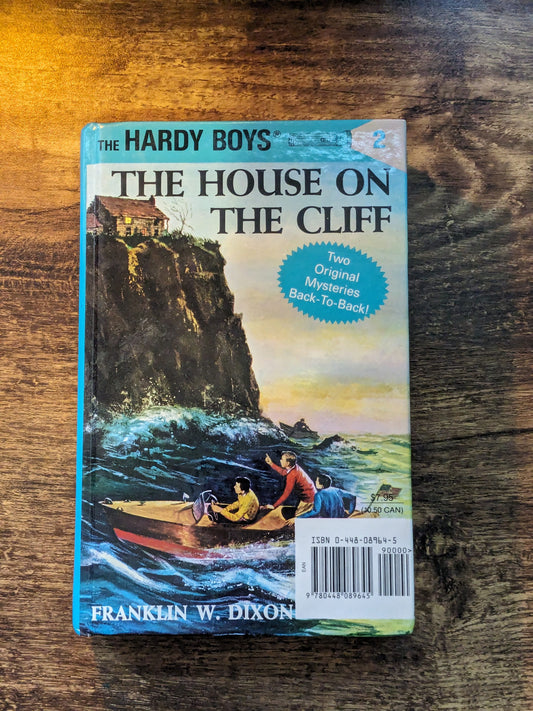 Tower Treasure/House on the Cliff (Hardy Boys #1 & #2) - Vintage Hardcover by Franklin W. Dixon