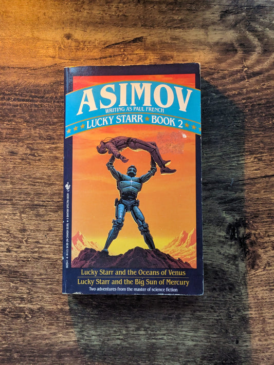 Lucky Starr Book 2 (Vintage Paperback) by Isaac Asimov - Oceans of Venus, Big Sun of Mercury