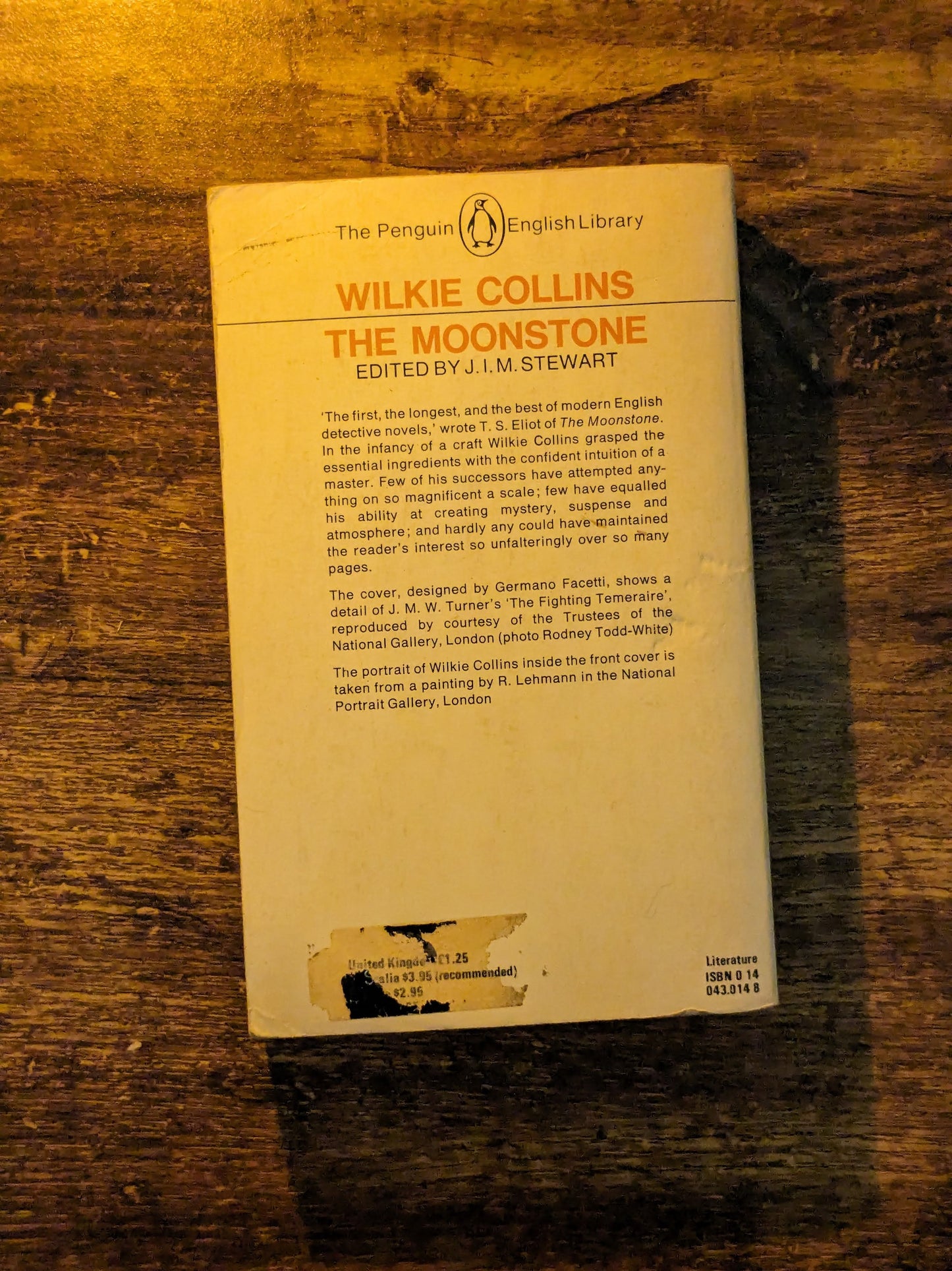 Moonstone, The (Paperback) by Wilkie Collins