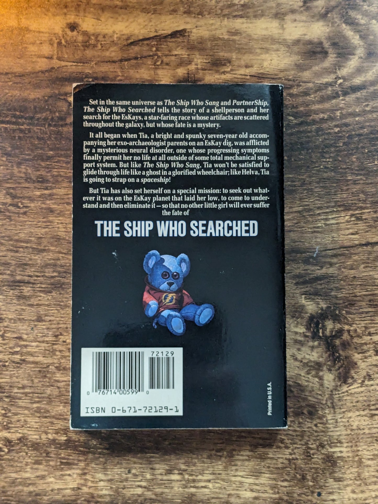 Ship Who Searched, The (Brainship #3) by Anne McCaffrey & Mercedes Lackey - Vintage Paperback