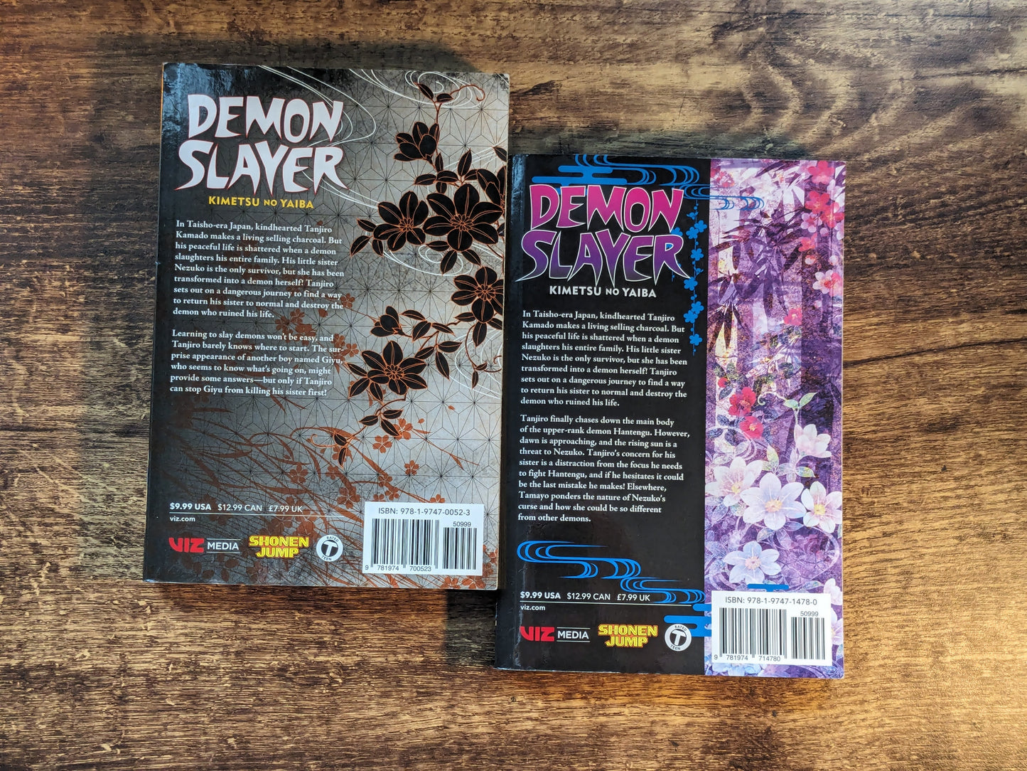 Demon Slayer 2pk - Kimetsu No Yaiba Vol. 1 & 15 Manga Paperbacks