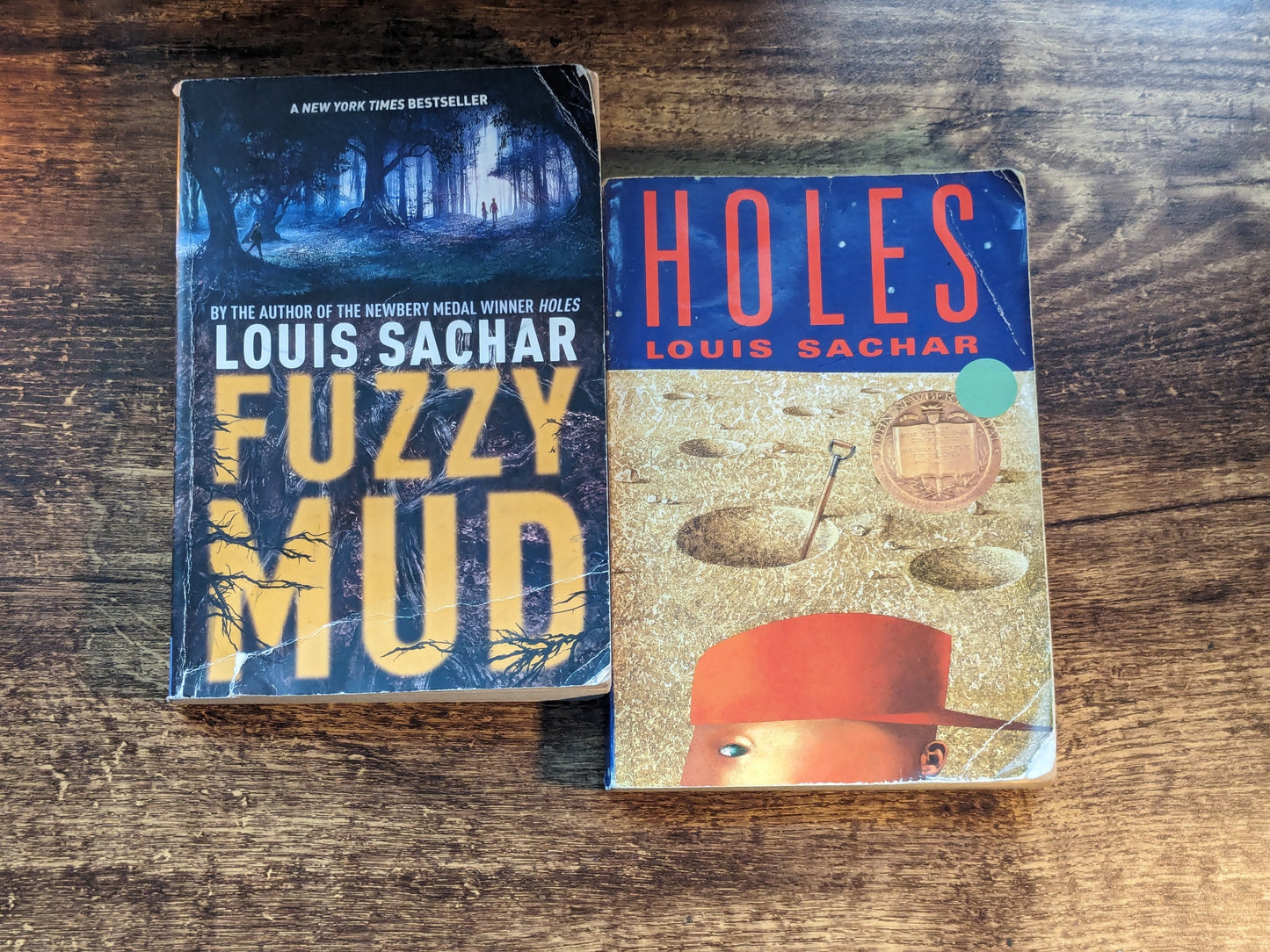 Holes / Fuzzy Mud (Louis Sachar 2-Pack Book Set) - Paperback Books