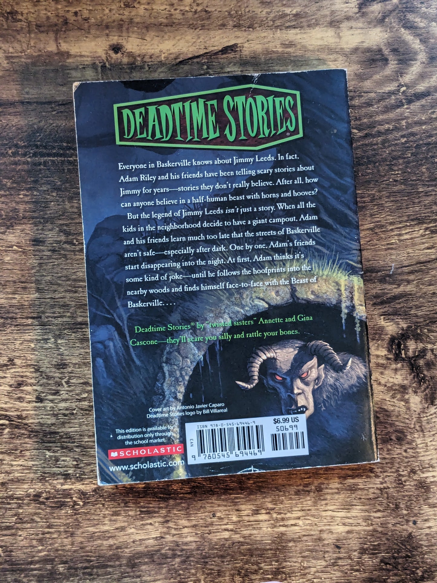 Beast of Baskerville, The (Deadtime Stories) by Annette & Gina Cascone