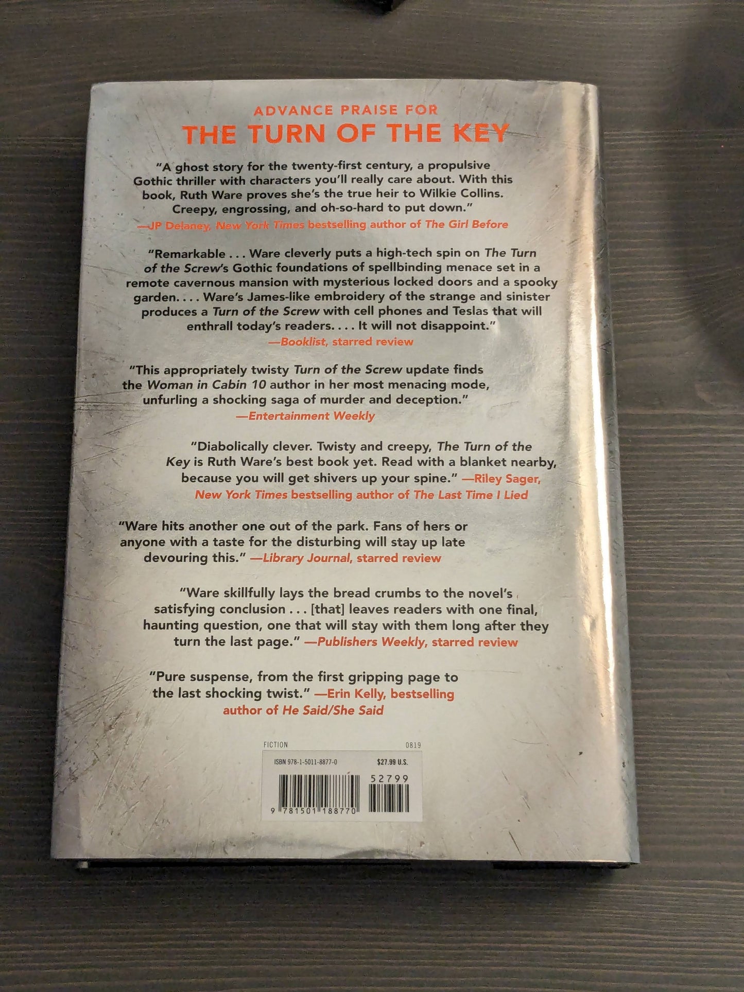 Turn of the Key (Hardcover) by Ruth Ware